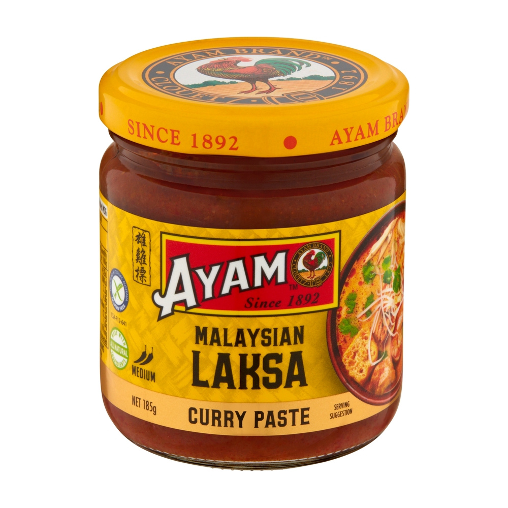 Malaysian Laksa Curry Paste 185g x 6