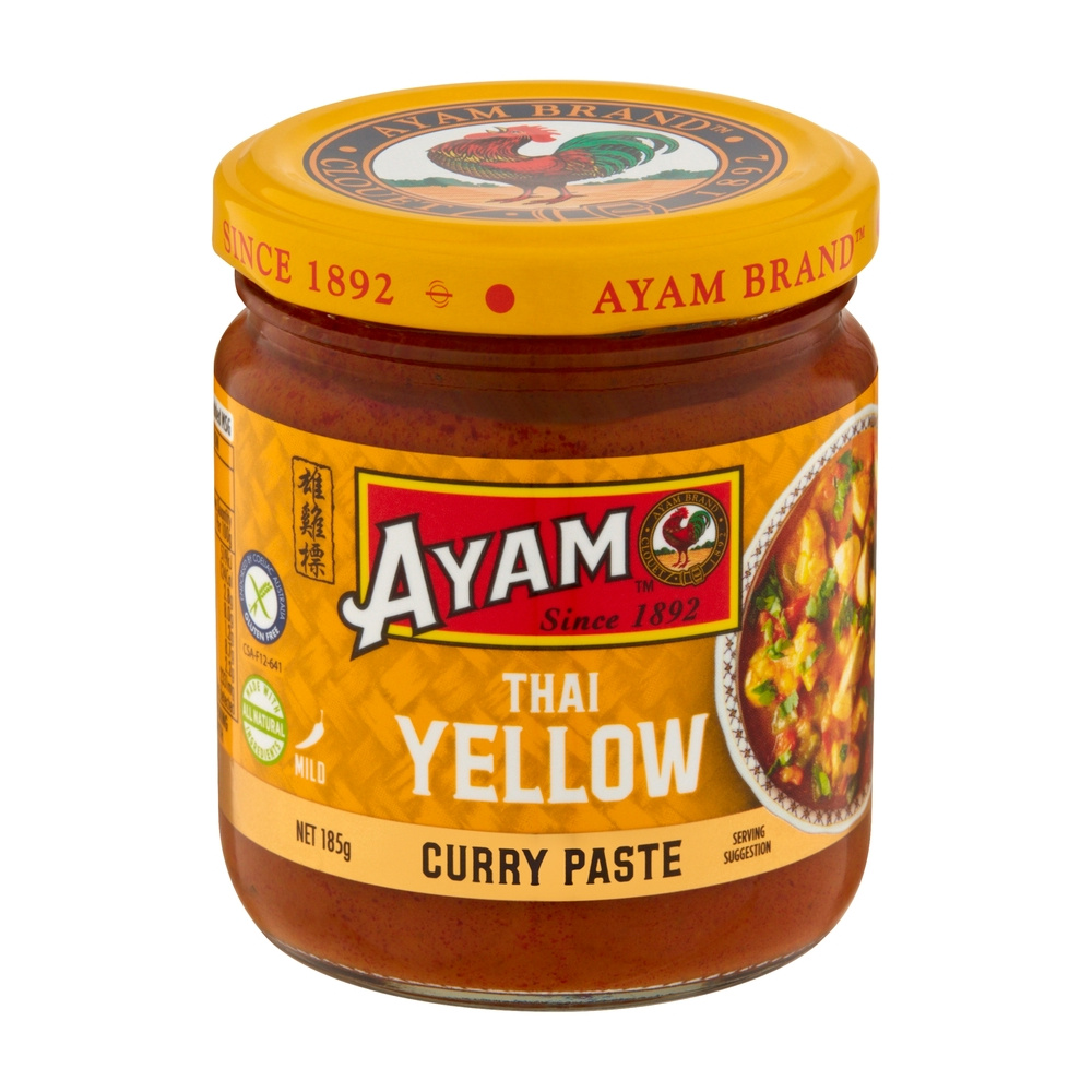Thai Yellow Curry Paste 185g x 6