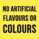 No Atificial Flavour or Colour