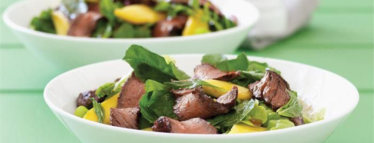 Beef & Mango Salad