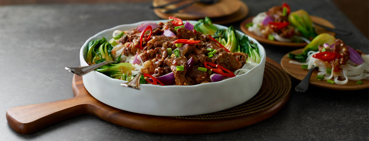 Beef & Bok Choy Stir Fry