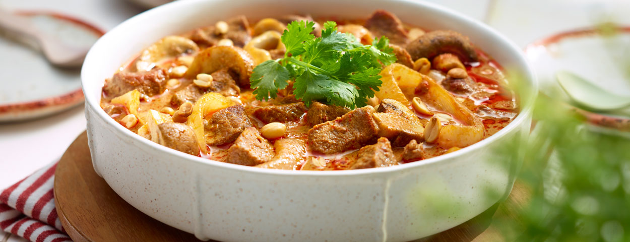 Beef Massaman Curry Slow Cooked