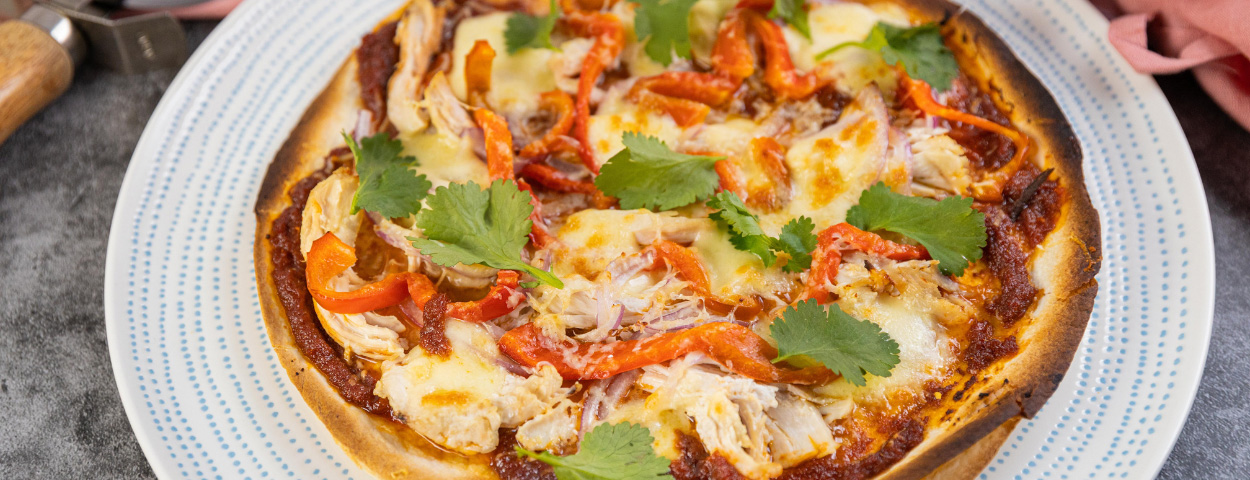 Cheats 10-minute Curry Pizza