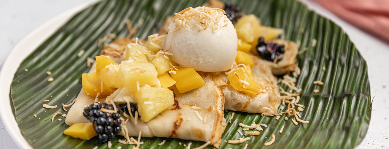 Coconut Crepes