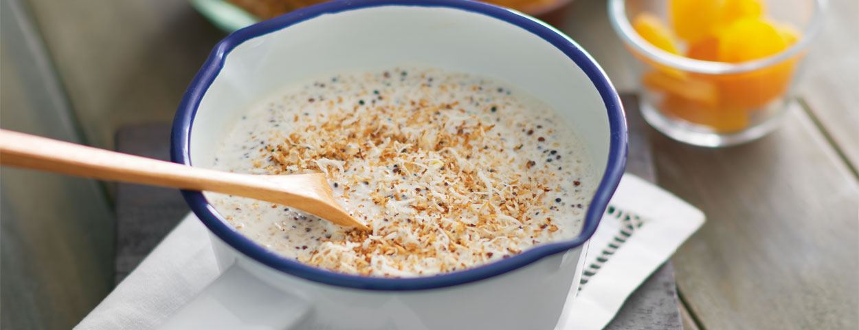 Dried Fruit Quinoa Porridge