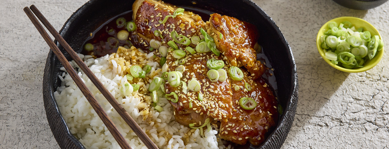 Lemon Pepper Chicken & Rice