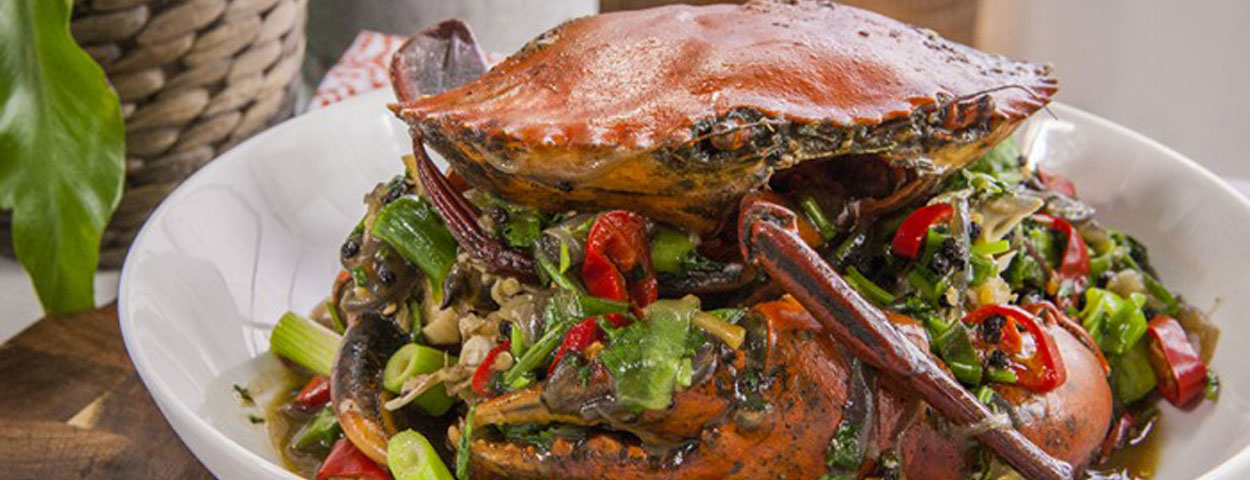 Singapore Pepper Crab