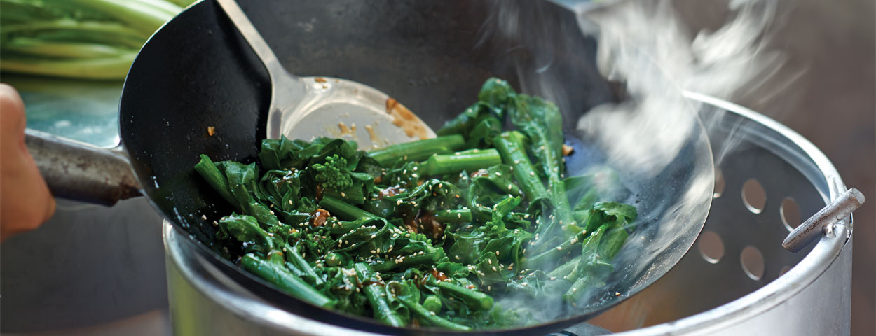 Stir Fried Chinese Greens