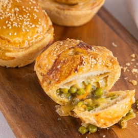 Red Curry Scallop Pies