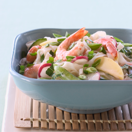 Prawn and Noodle Salad with Coconut Dressing