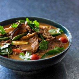 Red Beef and Vegetable Curry