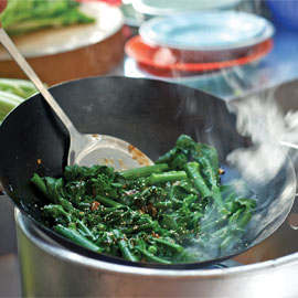 Stir Fried Chinese Greens