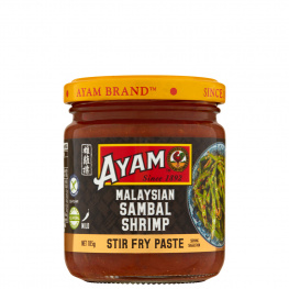 Malaysian Sambal Shrimp Paste 185g x 6