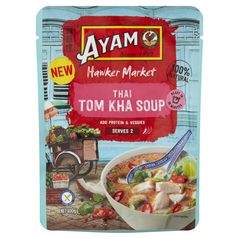 Hawker Market Thai Tom Kha Soup 400g x 8